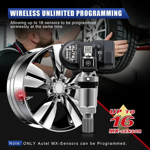 Miniatura 6 de Autel TPMS Sensor MX-Sensor Sensor de presión de neumáticos 1-Sensor 315MHz +433MHz Sensor de reemplazo de neumáticos de doble frecuencia Sensores