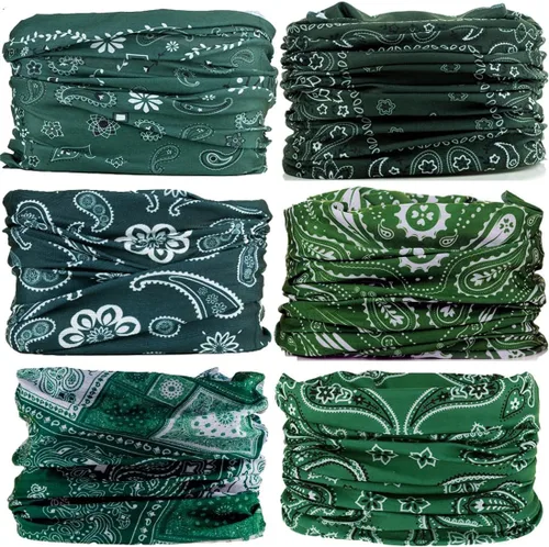Miniatura 27 de Polaina para el cuello, máscara facial, bufanda bandana para hombres y mujeres, sol, polaina de tubo a prueba de polvo para ciclismo, motocicleta