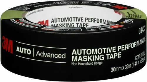 Miniatura 3 de 3M - Cinta adhesiva para acabado automotriz, 06654, 1 rollo de 1.417 pulgadas x 180.4 pies