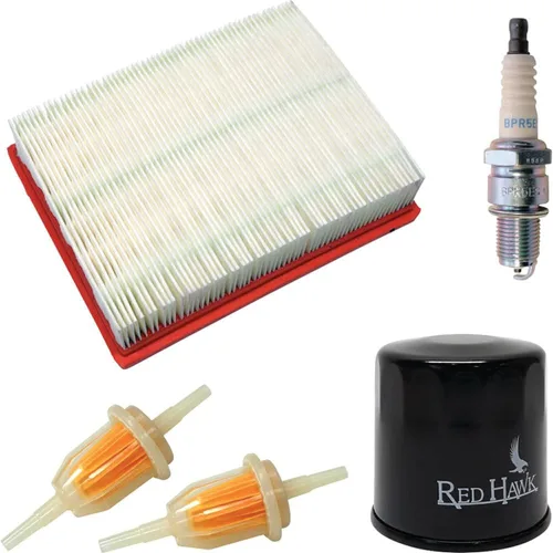 Red Hawk FIL-1101 Kit de ajuste compatible con/reemplazo para Club Car DS, 4 ciclos, gas, 1992 y más recientes con filtro de aceite 101611003, 2142