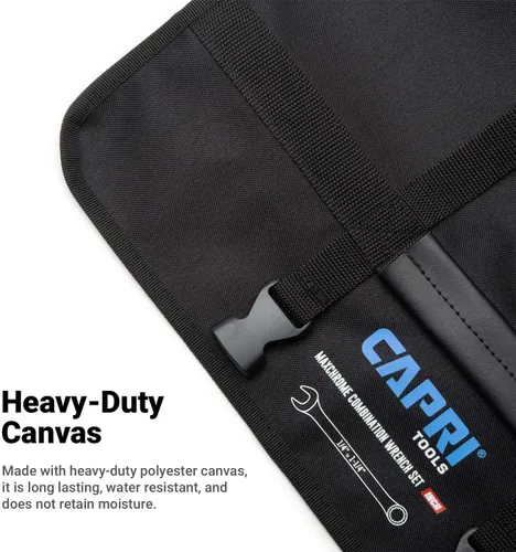 Miniatura 2 de Capri Tools Bolsa enrollable para llaves con bolsillos estándar