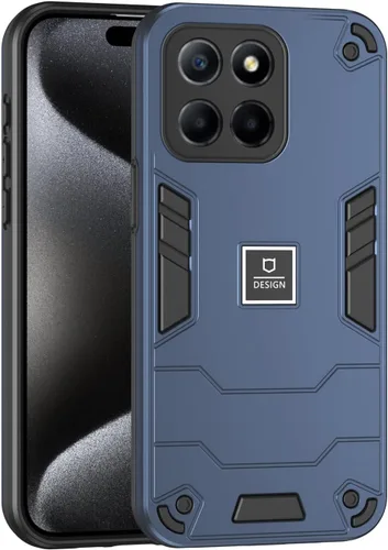 Miniatura 130 de Funda compatible con Huawei Y9 Prime (2019), compatible con Huawei Y9 Prime (2019) 4G STK-L21 2 en 1 [PC duro + TPU], funda de teléfono azul