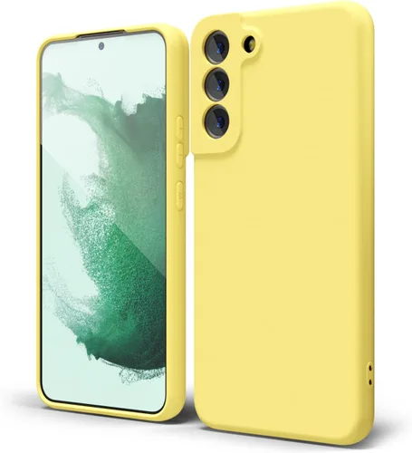 Miniatura 295 de oakxco Funda para teléfono Samsung Galaxy S21 Ultra con agarre de silicona líquida, bonita funda delgada y delgada de goma suave de TPU lisa