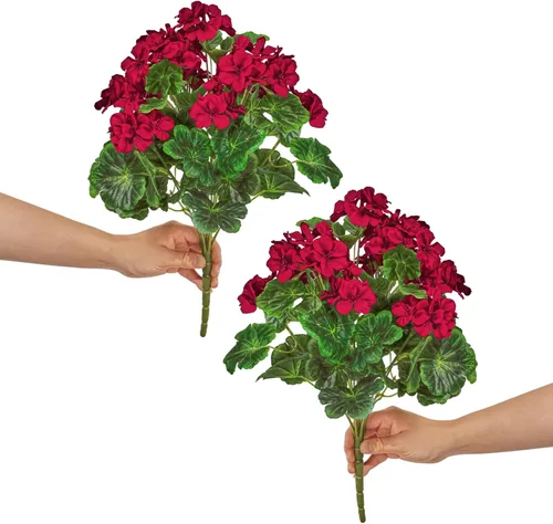 Miniatura 8 de Flores falsas pansy, flores silvestres pequeñas, margaritas de plástico sintético moradas para el hogar, boda, cocina, jardín, centros de mesa