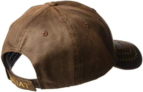 Miniatura 2 de ARIAT Logotipo de esquina de aceite completo para hombre, talla única, marrón, Marrón
