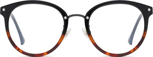 Miniatura 11 de SOJOS Lentes de lectura de luz azul redondos estilo retro TR90 para mujeres y hombres. Lentes para computadoras. Gafas de protección contra la luz