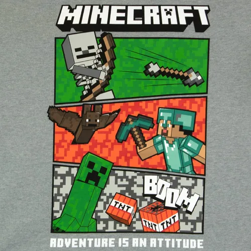 Miniatura 3 de Minecraft Boys Short Sleeve Regular Fit