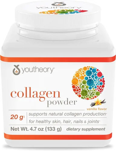 Miniatura 12 de Youtheory Colágeno en polvo – Péptidos de colágeno hidrolizados con vitamina C – Apoya huesos saludables, articulaciones y sistema inmunológico*