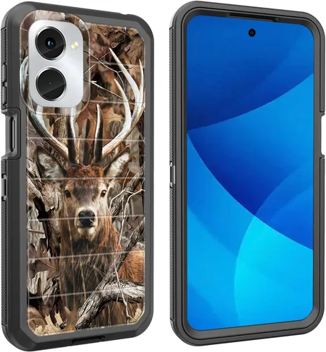 Miniatura 46 de Funda para Moto G Play 4G 2024, cuerpo completo, protección contra caídas, resistente, 3 capas, militar, resistente, duradera, para Motorola Moto G