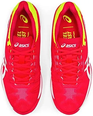 Miniatura 4 de ASICS Zapatos de tenis Solution Speed FlyteFoam Clay para mujer, BlancoPlateado, M US
