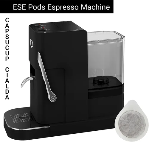 Miniatura 2 de Capsucup Máquina de café expreso ESE Pods - Cafetera de una sola porción para cápsulas de papel Cialda