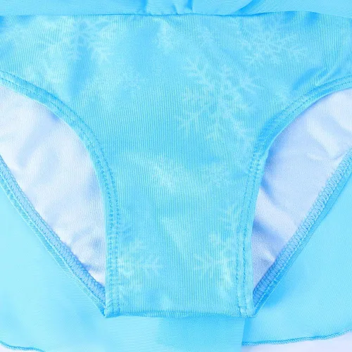 Miniatura 5 de ZNYUNE Vestido tutú de ballet con falda de copo de nieve para niñas de 3 a 8 años