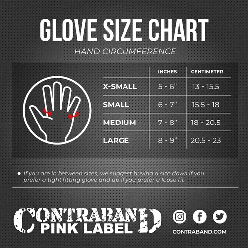 Miniatura 2 de Contraband Pink Label 5237 – Guantes de levantamiento de pesas con calavera, para mujer, Serie Design (1 par), Gris, M