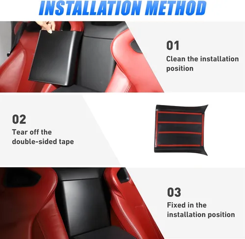 Miniatura 7 de Funda protectora para reposabrazos de control central de automóvil para Jaguar Tipo F 2013-2024, protector de caja de almacenamiento de consola