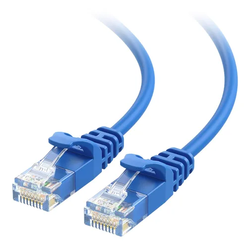 Cable Matters - Cable Ethernet Cat 6 sin enganches de 10 Gbps - 25 pies, cable Cat 6 de perfil delgado, cable Cat6, cable Ethernet delgado, color