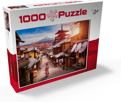 Miniatura 2 de MyPuzzle Idyllic Japan - Rompecabezas prémium de 1000 piezas, fabricado en Estados Unidos