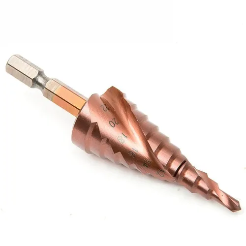 Miniatura 7 de Cobalt Step Drill Bits HSSCO M35 Cone Hex Triangle Shank Metal Drill Bits Tool Set Hole for Stainless Steel 1Pcs(3PCS Set-1)
