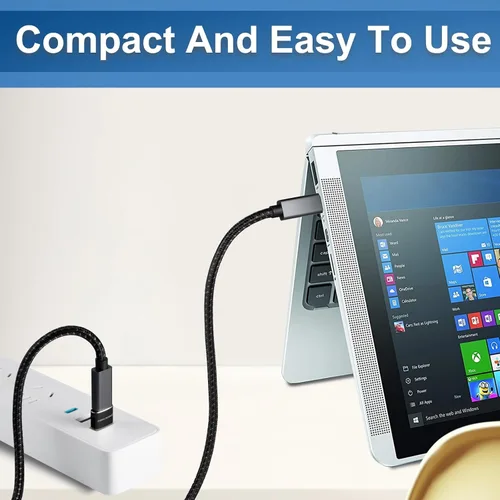 Miniatura 6 de Adaptador USB a USB C, 4 paquetes para iPhone de carga rápida, transferencia y conversión OTG tipo C. USBC a A compatible con iPhone 17/16/15 Plus