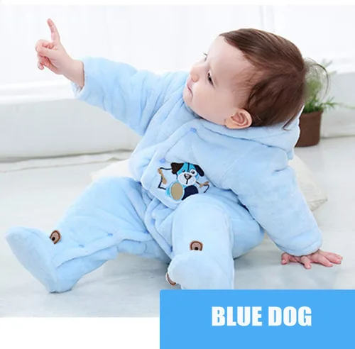 Miniatura 5 de Gaorui Traje de bebé recién nacido, con capucha, abrigo de invierno, ropa para niños pequeños