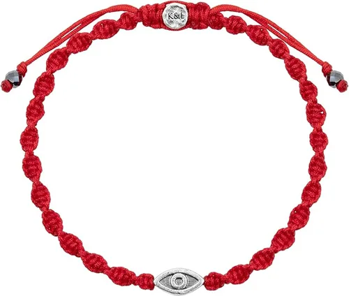 Miniatura 8 de KARMA AND LUCK Guardian of Blessing, pulsera de bronce de cuerda roja para hombre, hecha a mano en Bali para protección, tamaño ajustable