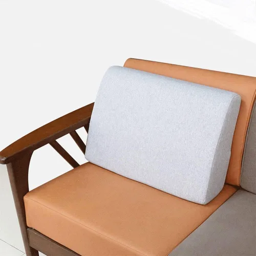 Miniatura 3 de Cojín de espuma viscoelástica para respaldo de sofá cama, cojín de almohada de lectura suave, almohada gruesa y cómoda de cuña, cojín de apoyo
