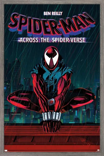 Miniatura 8 de Trends International Marvel Spider-Man: Across The Spider-Verse - Póster de pared de una hoja de Ben Reilly, 34 pulgadas de largo x 22.4 W, versión