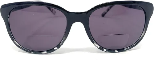 Miniatura 8 de The Paris - Lentes de sol bifocales de lectura redondos, diseño de mariposa para mujer Tortuga marrón con ámbar