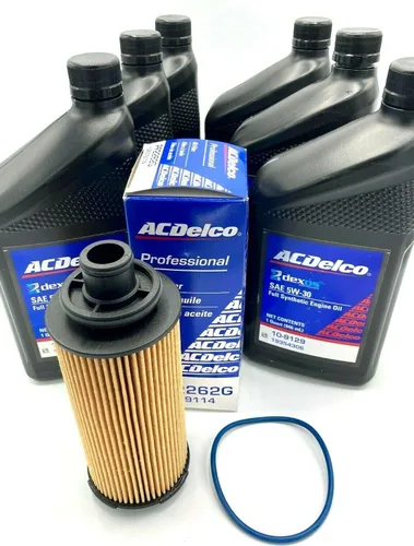 Kit de cambio de aceite para Chevrolet Colorado y GMC Canyon 2016-2020 motor diesel 2.8L dohc diesel turboalimentado. Cambio de fábrica 6 QT y