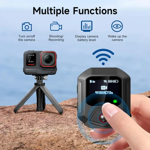Miniatura 4 de Control remoto GPS para cámaras Insta360 X5/X4/X4 Air X3/Go 3S/ACE pro 2/ACE Pro/ONE X2, accesorios de acción inteligente de 25M de alcance