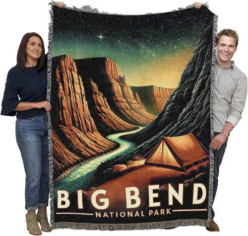 Miniatura 67 de Pure Country Weavers Manta del Parque Nacional Acadia, manta de tapiz de algodón para regalo, fabricada en los Estados Unidos, 72 x 54 pulgadas
