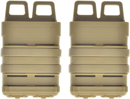 Miniatura 8 de Bolsa táctica rápida para revistas, 5.56 Molle Holster Caza (bolsa de caza - Molle Mag bolsa - Funda táctica para mag)