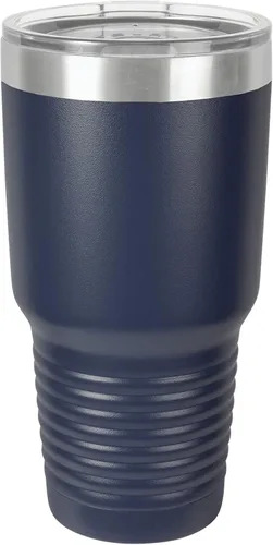 Miniatura 15 de Polar Camel Vaso aislado al vacío de acero inoxidable de 30 oz (negro)
