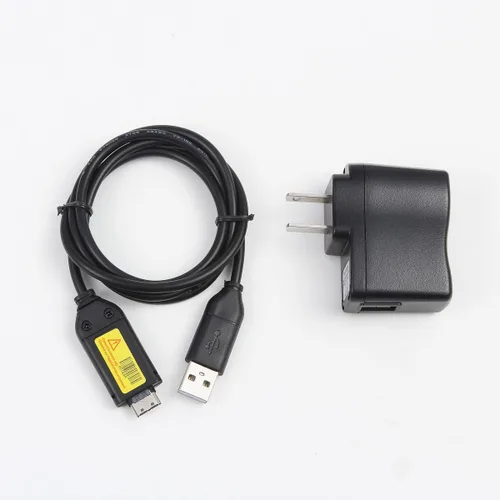 Miniatura 3 de MaxLLTo 1A USB AC/DC Cable cargador adaptador de corriente para cámara Samsung L210 WB550 TL105 NV9