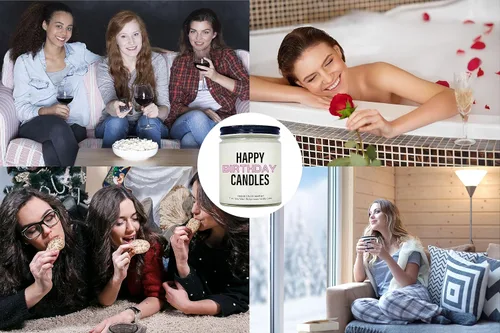 Miniatura 7 de Regalos de velas de feliz cumpleaños You Can Cross Dying Young Off Your List Ideas de regalo únicas divertidas para mujeres, mejores amigas