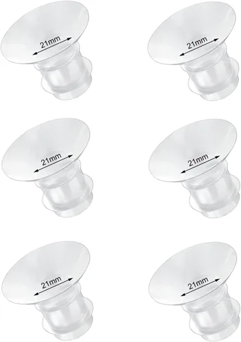 Miniatura 13 de Insertos de brida 17mm 6 piezas Compatibles con sacaleches portátiles Momcozy/Medela/eufy/Spectra/Medela/TSRETE/Lansinoh, para el escudo/brida