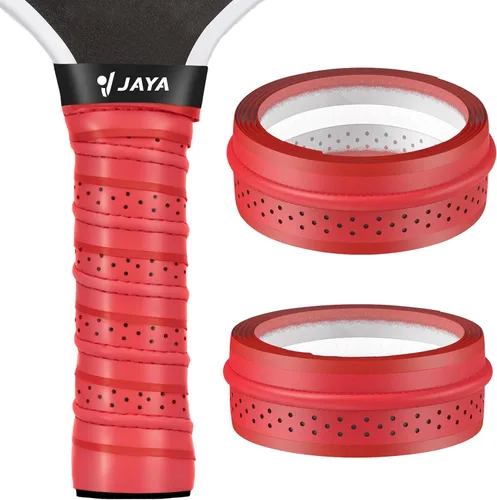 Miniatura 19 de JAYA Cinta de agarre de pickleball, agarre extra largo para paletas de pickleball, absorbe el sudor, envoltura de agarre de repuesto antideslizante