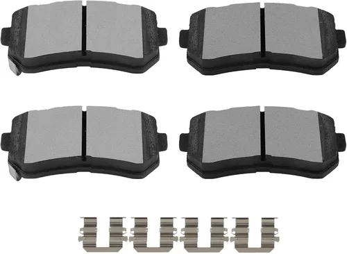 Miniatura 21 de SCITOO Juego de pastillas de freno semimetálicas delanteras D412 para Chevrolet Camaro 1988-1991, Chevrolet Corvette 1988-1996, Pontiac Firebird