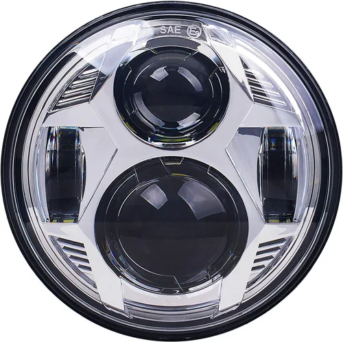 Miniatura 8 de 5-3/4 5.75 - Faro LED para motocicleta compatible con Harley Dyna Street Bob Iron 883 Sportster Super Wide Glide Low Rider Night Rod Softail Custom