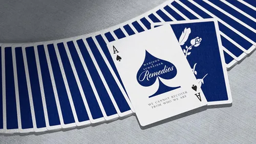 Miniatura 4 de Murphy's Magic Supplies, Inc. Remedios (azul real) cartas de Madison x Schneider