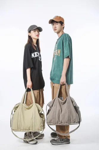 Miniatura 9 de Micmores Bolso de mano para mujer, bolso retro estilo hobo cruzado, bolso grande de lona para la escuela, trabajo, viajes, compras