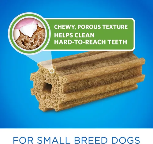 Miniatura 3 de Purina Paquete de alimento y golosinas para perros de razas pequeñas, ONE +Plus fórmula de cordero y arroz con cuidado bucal diario DentaLife