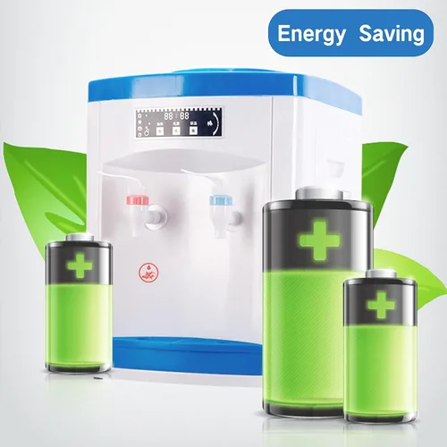 Miniatura 4 de LOYALHEARTDY Dispensador de enfriador de agua, 110 V 550 W, dispensador de agua eléctrico de carga superior caliente y fría con 3 ajustes