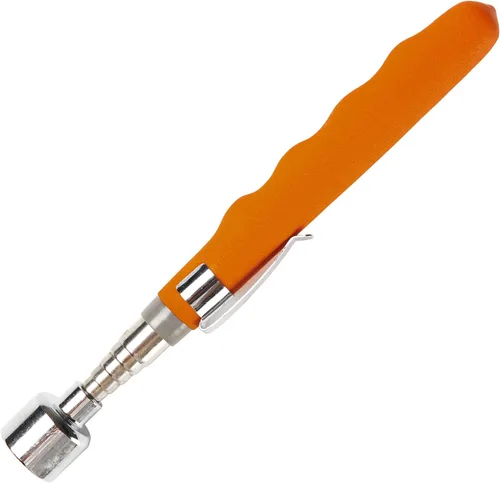 Miniatura 11 de Herramienta de recogida magnética flexible, palo de recogida extensible y plegable, extensible hasta 22.8” con capacidad de tracción de 20LB, útil