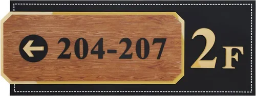 Miniatura 18 de GREUS Letrero personalizado con número de casa, placa de dirección personalizada, pizarra para interiores y exteriores, letreros decorativos