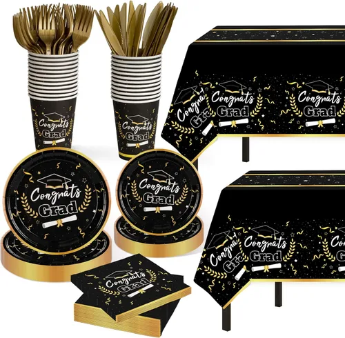 Miniatura 11 de Childom Suministros para fiesta patriótica, juego de 152 piezas de fiesta temática de bandera estadounidense, decoraciones de fiesta patriótica