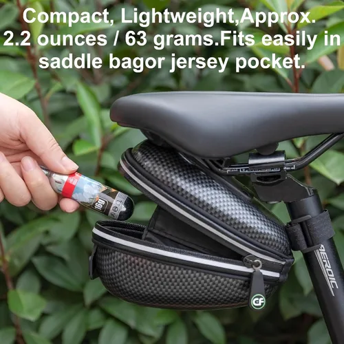 Miniatura 6 de Cartuchos de CO2 roscados de 0.56 oz/0.88 oz - Cilindro de CO2 para infladores de neumáticos de bicicleta - Gran recarga para neumáticos