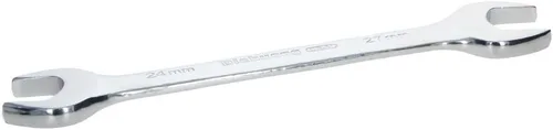 Miniatura 3 de Utoolmart Llave doble de extremo abierto, llave métrica de 9.646 in de longitud, llave de pie de gallo de 0.945 in x 1.063 in, CR-V, totalmente