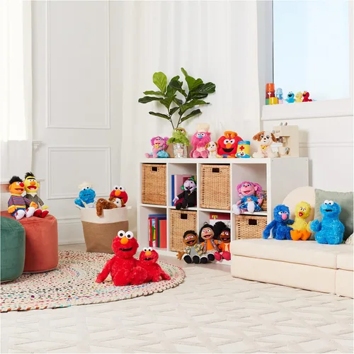 Miniatura 8 de Barrio Sésamo Plush, Cookie Monster, 12 pulgadas, Azul Cookie Monster oficial de 12