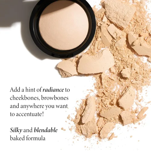 Miniatura 4 de LAURA GELLER NEW YORK - Iluminador Baked Natural Glow de brillo natural que realza la radiancia, vainilla francesa