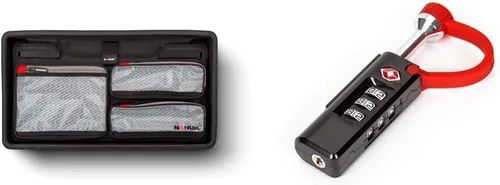 Nanuk 935-LIDO - Organizador de tapa para funda Nanuk y cerradura de caja aprobada por la TSA color negro 900-TSA Lock NANUK